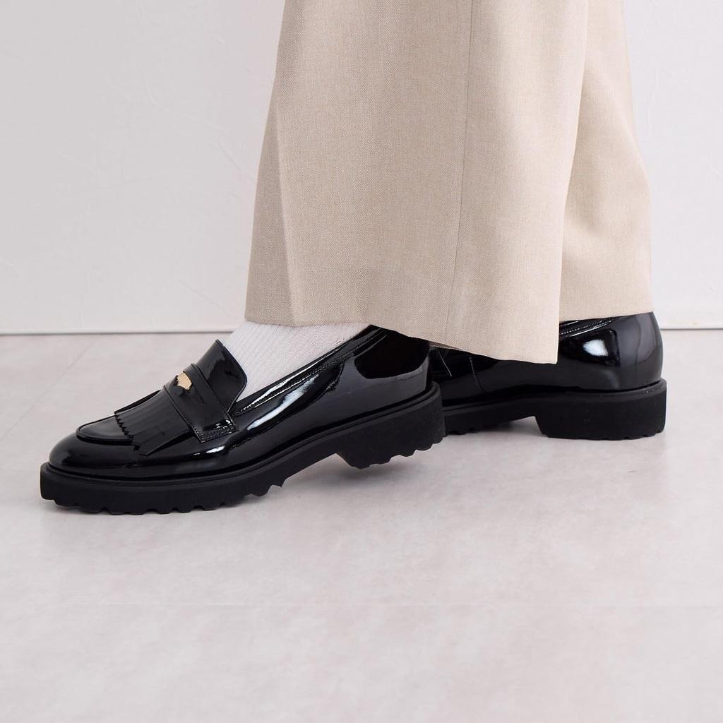 Sole coin schwarz 220 HIMIKO/Track Loafer/641304