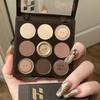 Purple Series Eyeshadow Palette 2025 New Model Smoky Glitter Shimmer Pearlescent Matte Fine Shimmer Single Color Clear Cool Highlighter