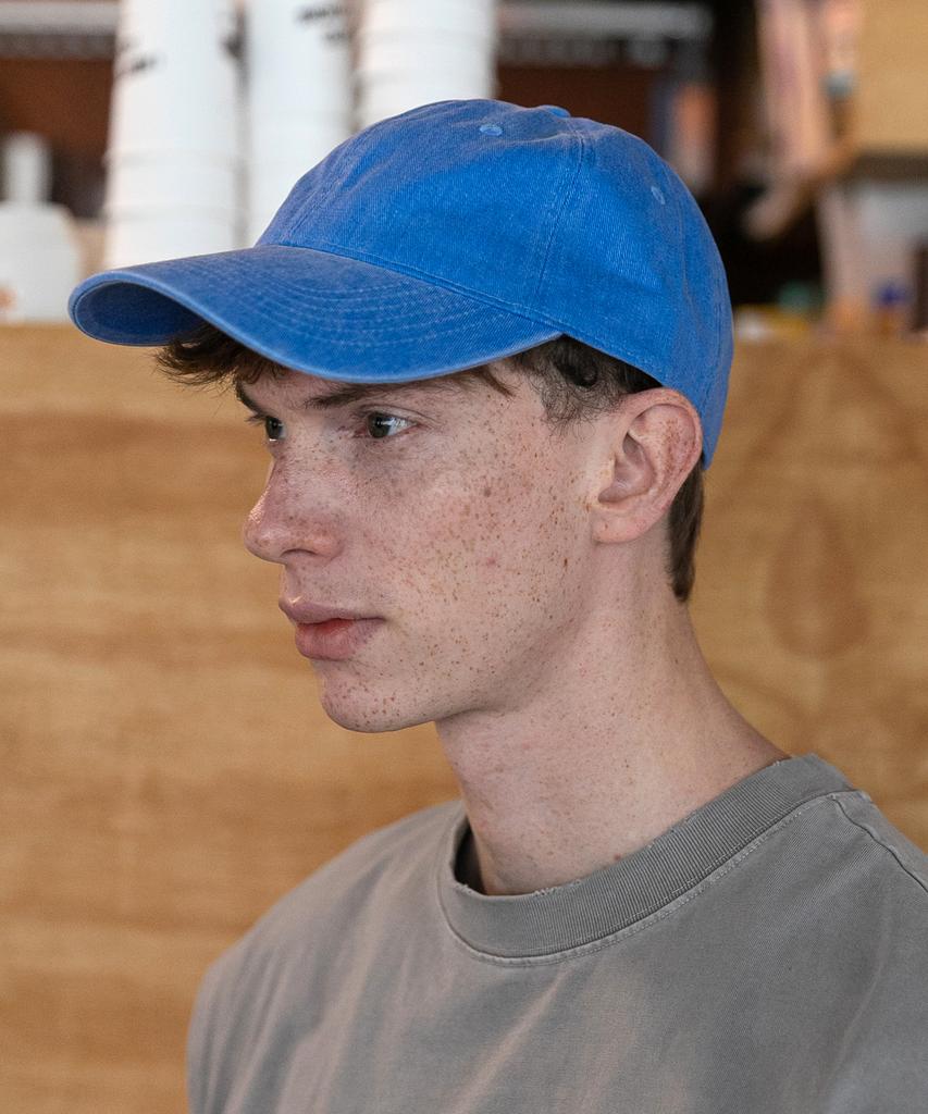 Chaebteo Standard Pigment Ball Cap - Blue