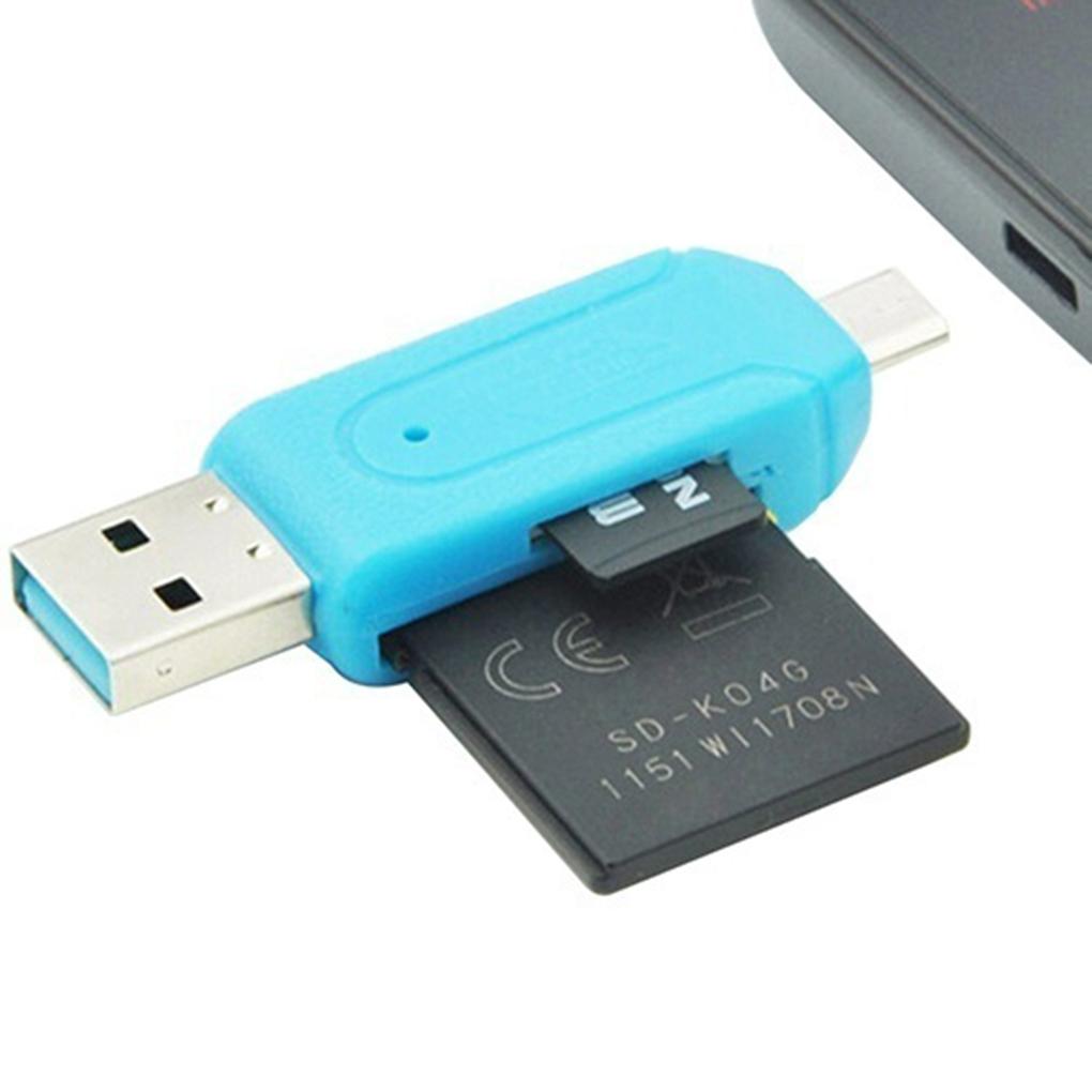 

Cellphone Camera SD TF Mini SD SDHC Memory Card Micro USB USB 2.0 OTG Card Reader Adapter
