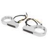 Front Fork LED Turn Signal Light High Brightness Stability Fork Clamp Indicators Lights for 41MM Fork