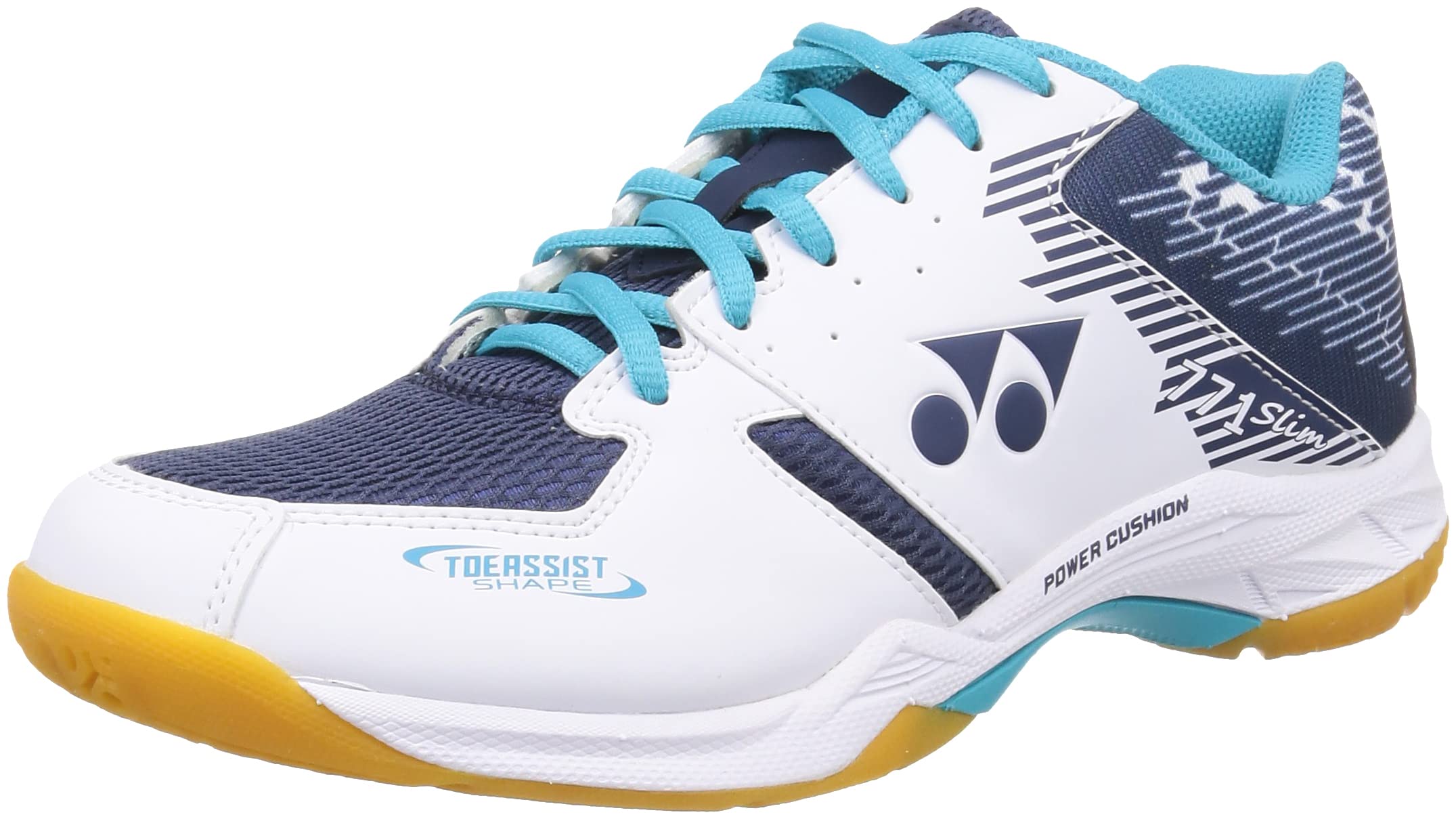 

Бадминтонные кроссовки Power Cushion 771 Slim см [Yonex] Белый/Мятный 25.0