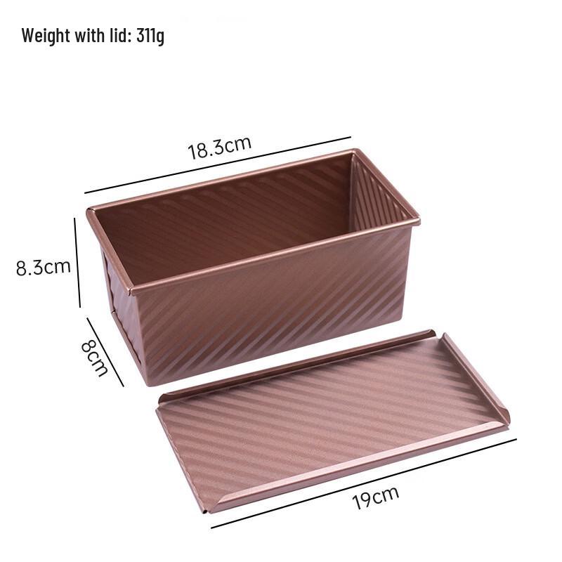 MDNG Gold Carbon Steel Loaf Pan