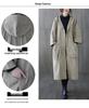 2338 Women's Plus Size Artistic Casual Trench Coat - 2026 Spring New Arrival, Mid-Length, Long-Sleeved Outerwear