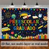 2D "Preescolar Graduado" Kids Graduation Photography Background