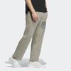 Adidas Letter Print Tapered Fit Sports Pants Unisex Pants Silver-Gray IK3505