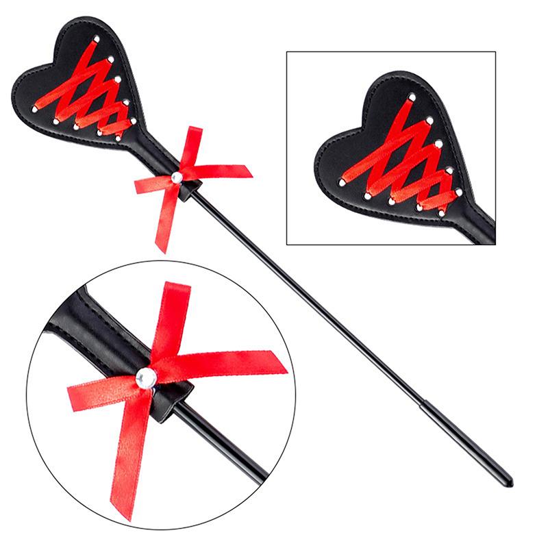 Feather Pu Leather Paddles Whip Spanking Flogger Role Play Horse Riding For Fun Sex Toys Adult Sex Toys