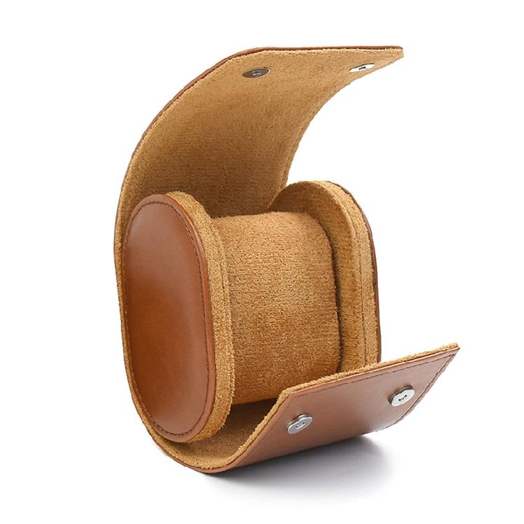 Portable Watch Box Travel Watches for Case Storage Organizer Leather for Wristwa