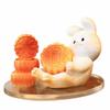 Creative Rabbit Mooncake Figurines Exquisite Micro Landscape Decoration  Easter