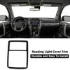 Inner Reading Light Lamp Panel Cover Trim Frame For 4runner 2010+ Carbon Fiber