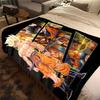 1PC Dragon Ball Super  Print Flannel Blanket, High Quality All Seasons, Home Decor, Warmth and Comfort, Perfect for Christmas Gifts