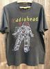 Summer Men's Pure Cotton Vintage Radiohead Band T-shirt Stylish Loose and Breathable Suitable for Everyday Wear