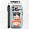 Funny Dont Touch My CallPhone Soft Phone Case for iPhone 16 16E 17 Air 15 Pro Max 14 Plus 13 Mini 11 12 7 Black Cover Back Shell