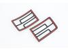Fangchengbao Titanium 7 Taillight Cover for 25 Models: Exterior Decorative Sticker
