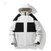 Winter Couple's Cotton-padded Clothes Are Warm and Thickened, and Men's and Women's Sports Cotton-padded Jackets Are The Same.