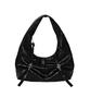 Picea Belted Hobo Mini Bag [Croc Black]