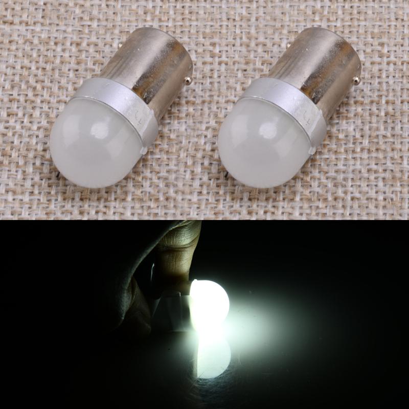 New 2Pcs 1156 5008 BA15S 7506 Interior Led Sleeper Cab Light Lamp Bulbs 3W 12V Fit for Freightliner Cascadia 2008-2015 2016 2017