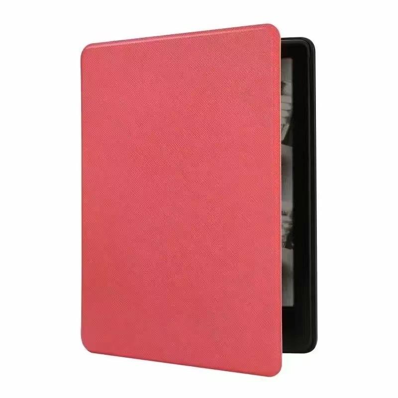 Premium Business Manufactured Durable Glass Leather PC PU Materials Kindle Protective Cover for Sleeping Tablet Covers & Cases