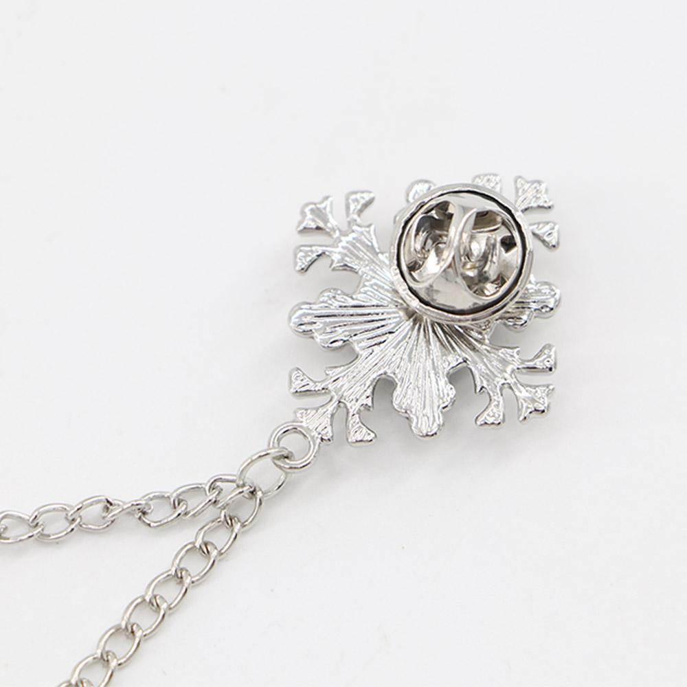 Shirt Accessories Tassel Chain Men Collar Pins Lapel Pin Buckle Women Brooches Korean Badge Pin