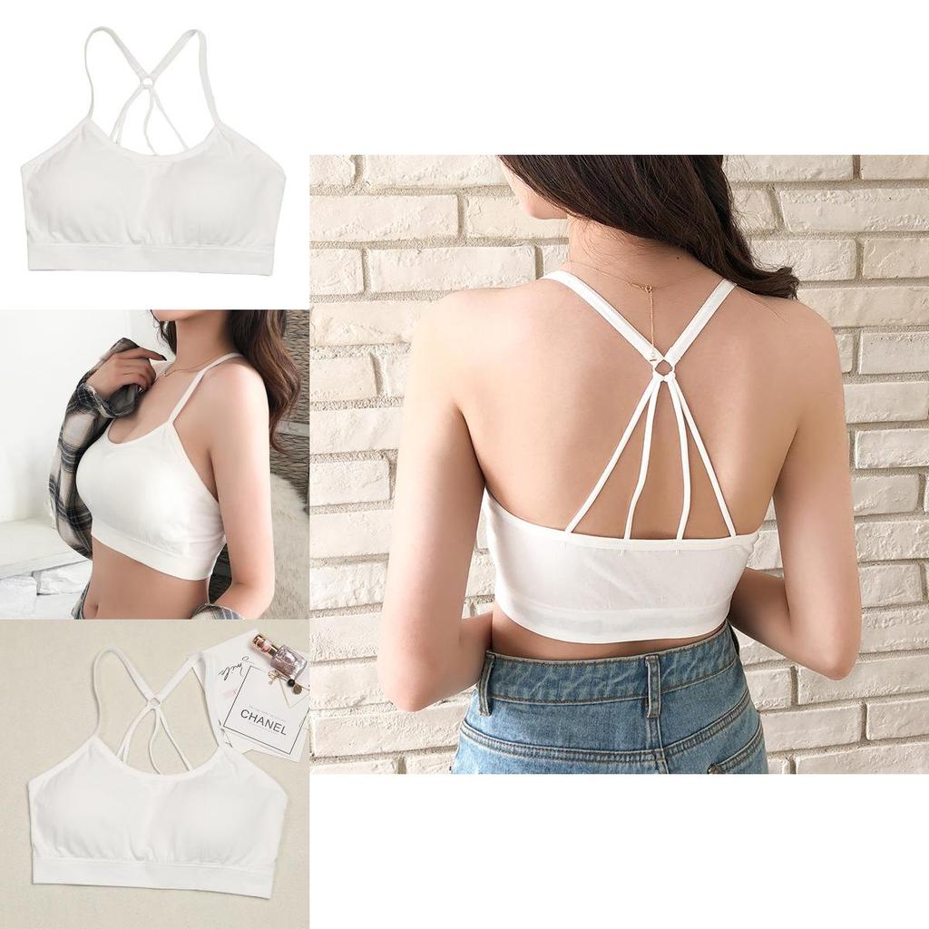Breathable Seamless Bralette For Young Women Comfortable Non-slip Design Perfect For Everyday Wear