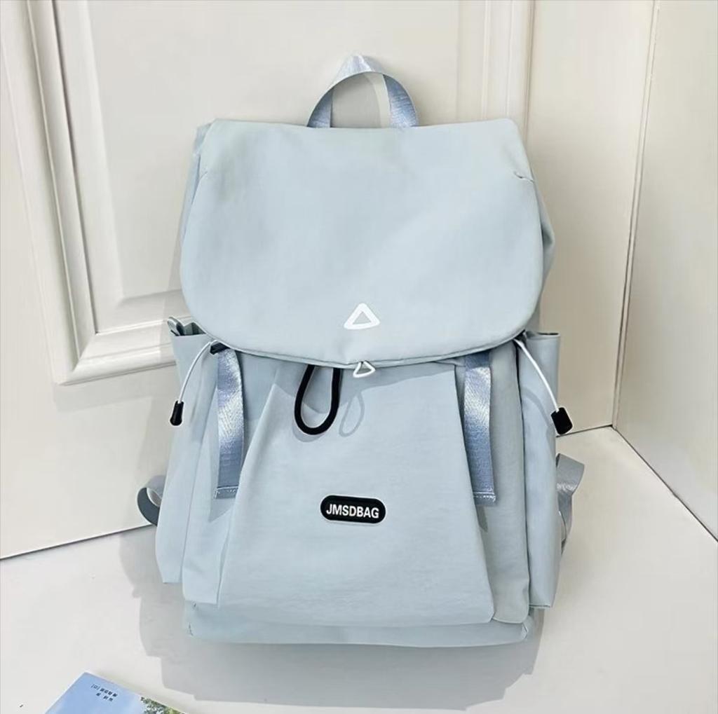 Schoolbag Korean Version, High Value, Trendy Fashion, Large Capacity, Color Matching, Fresh Travel, Class, Computer Backpack, Student Men's and