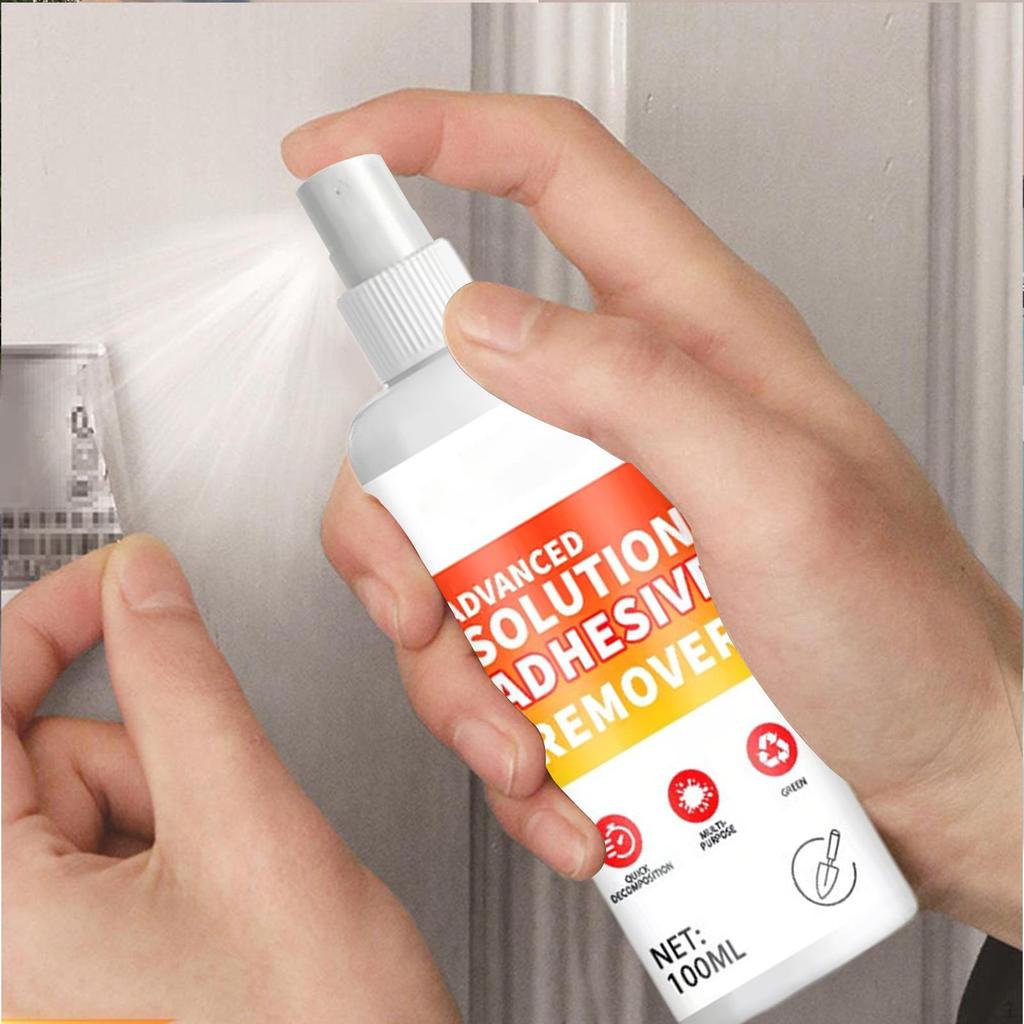 Adhesive Remover Spray Decal Glue Tape Cleaning Spray Automotive Adhesive Remover For Label Vehicle Truck Tractor Trailer Seat