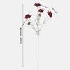 Samtmaterial Künstliche Seidenblume 60CM Länge Gerbera-Stil Kunstseidenblume Beflockung Cosmos Künstliche Blume