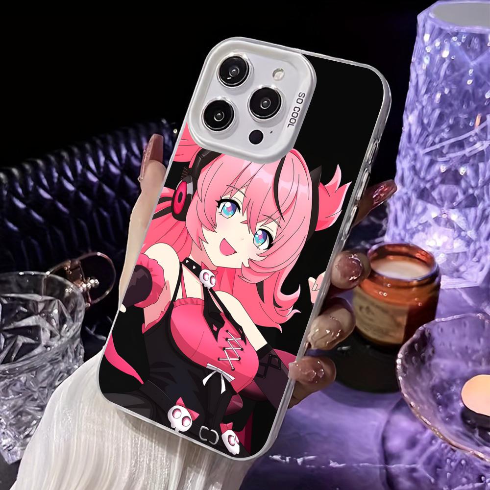 Zenless Zone Zero Aria White Translucent Mobile Phone Case for iPhone 17 16 15 14 13 12 11 X XR XS Air Pro Max Plus Cover