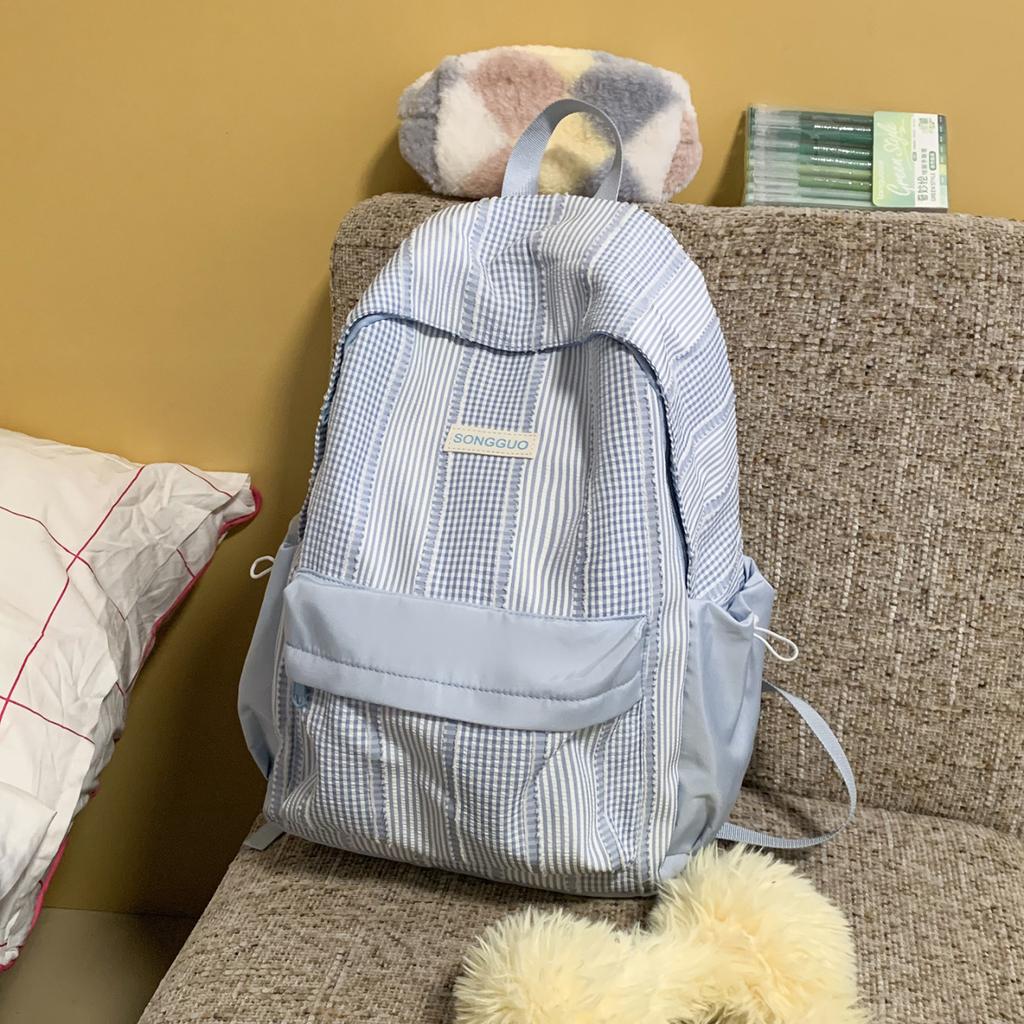 Schultasche im kleinen und frischen japanischen Rucksack für Schüler und Oberstufenschüler Große Kapazität leichtgewichtiger lässiger vielseitiger Reiserucksack