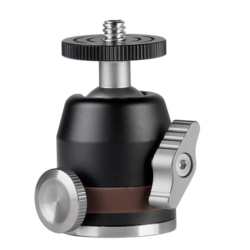 Leofoto Compact Ball Head compatible 19mm ball MBH-19 [1/4-inch diameter]