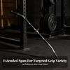 Lat Pulldown Bar Curved with Rubber Grips Solid for Athletes