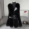 High Imitation Fox Fur Vest for Women Slim Versatile High-end Fashion Young Warm Sleeveless Coat 2025 Autumn/Winter
