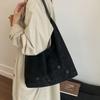 Suede bag women's large capacity autumn and winter casual shoulder mother and child bag retro tote bag