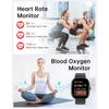 HUAKUA Smart Watches for Women Men (Answer/Make Calls), 1,85" HD Smart Watch for iPhone/Android Phones, Fitness Tracker with 100+ Sport Heart