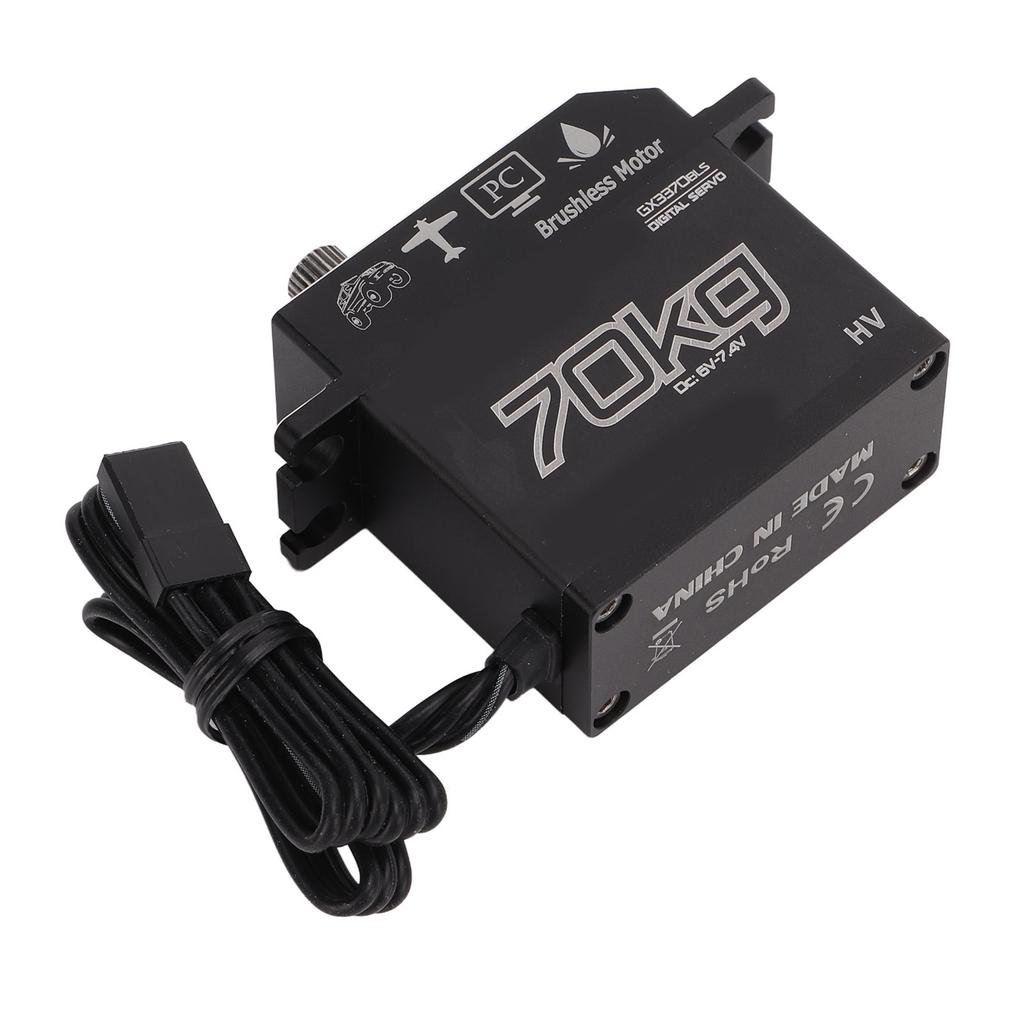 GX3370BLS 70KG Digital Servo for SCX10 1 8 1 10 RC Car IP67 Waterproof Steering Servo