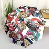 1pc Chibi Character Outdoor Umbrella - Automatic Opening/Closing, Portable 3-Fold Design, 8-Rib Iron Frame, Perfect Gift for Fans, Travelers, Dai