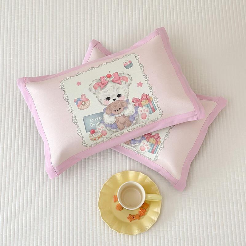 

Shengbei Kids Princess Bear Ice Silk Pillow