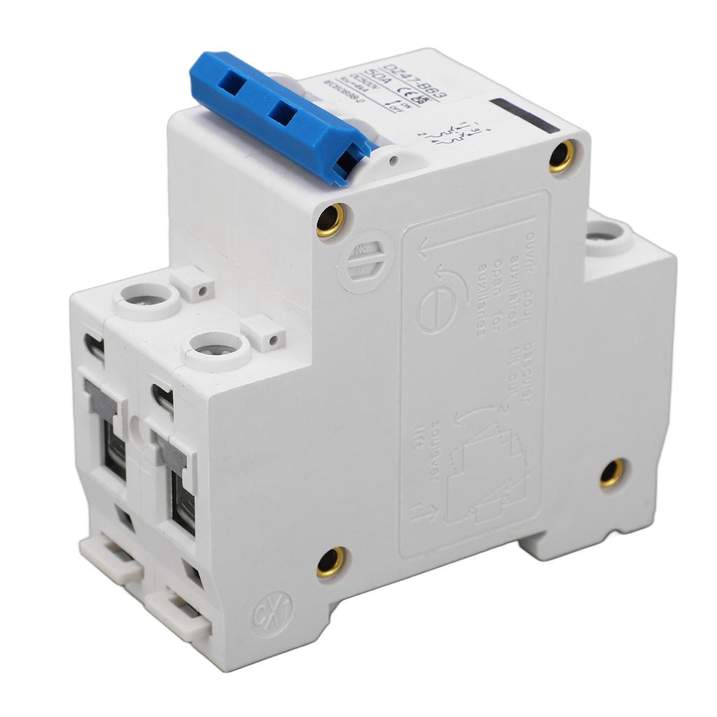 DC 500V 2P Mini Circuit Breaker DIN Rail Mount Low Voltage Circuit Breaker for Solar System B Type