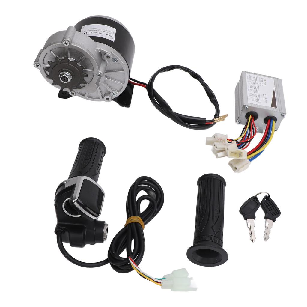 36V 500W 13T Untersetzungs Elektromotor 36V Elektrofahrrad Gasgriff Elektroroller Fahrrad Controller