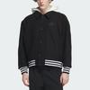 adidas Dragon Pattern Embroidered Sports Casual Loose Hooded Jacket Men Outerwear Black IT0209