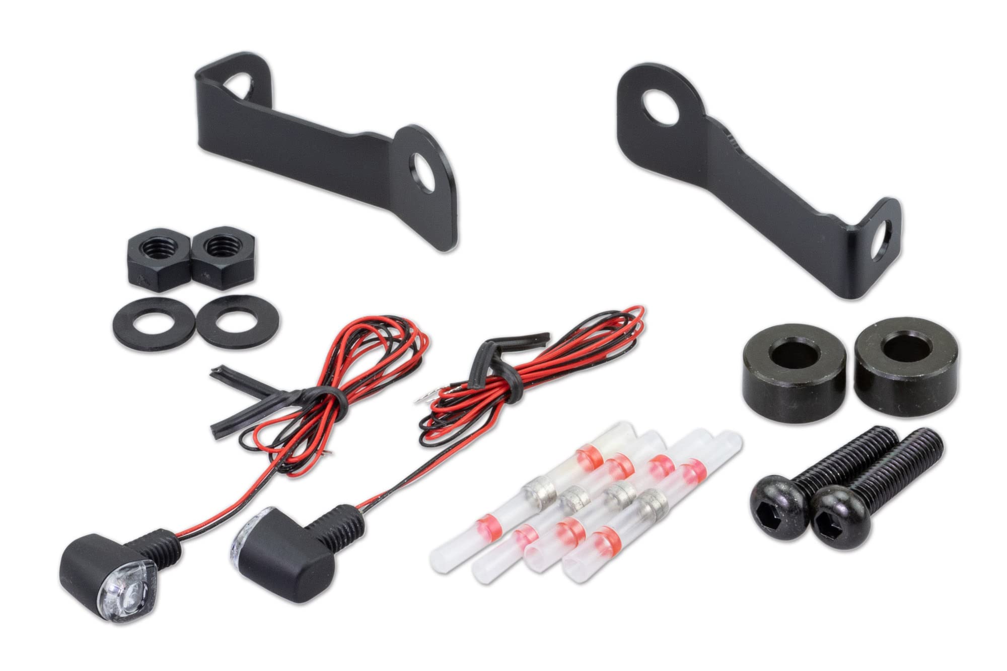 

Kijima Motorcycle Parts LED Turn Signal Bracket Set Nano Turn Signal Front Single ECE Certified SPORTSTERS Black & ( 22-/RH1250S) HD-011911 чёрный