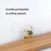 10Pcs Adhesive Wall Wall Mounting Hooks Hanging Nails for Picture Frames Photo Keys