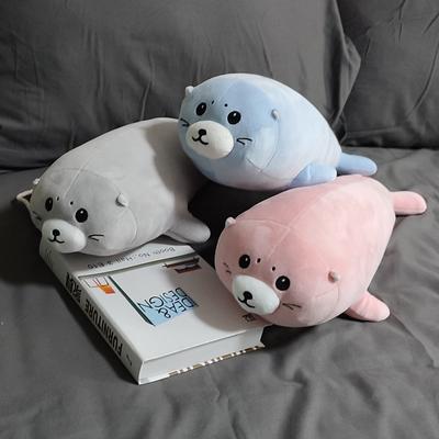 50cm-90cm Niedliches Seehund Plüschtier Weiches Meerestier Weiche Stofftier Seelöwe Plüschpuppe Schlafkissen Kinder Geburtstagsgeschenk