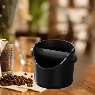 Coffee Knock Box Espresso Grounds Noise Reduction Nonslip Base Organizer Removable Rod