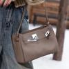 High-end Leather Women's Bag 2025 And New Style Real Leather Breathable Multi-style Retro Single Shoulder  Small Square Bag
