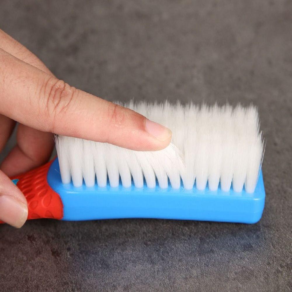 Accessories Multipurpose Cleaning Brush Long Handle Household Cleaning Soft Bristled Brush Rubber Grip Shoe Brush