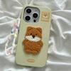 Plush Penguin Xiaomi 15/13 Mobile Phone Case NOTE14/12/11 Anti-drop K70/K60/K50 Soft Leather Pattern