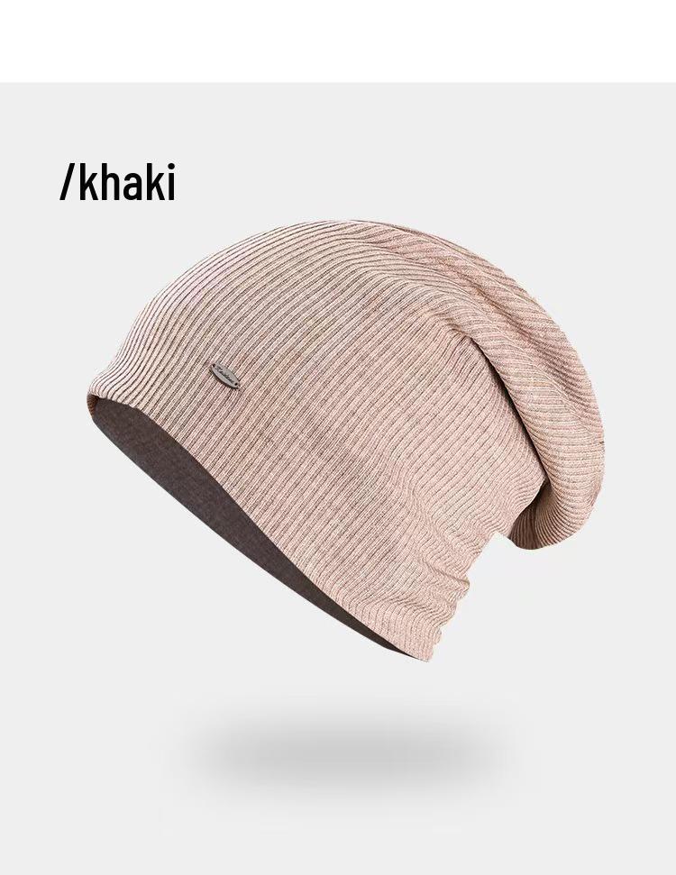 2022 Versatile Solid Color Korean Style Multifunctional Pullover Hat - Simple & Trendy Design