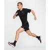 Nike Logo Printed Round Neck Raglan Short Sleeve Loose T-Shirt Men Tops Black HV5204-010