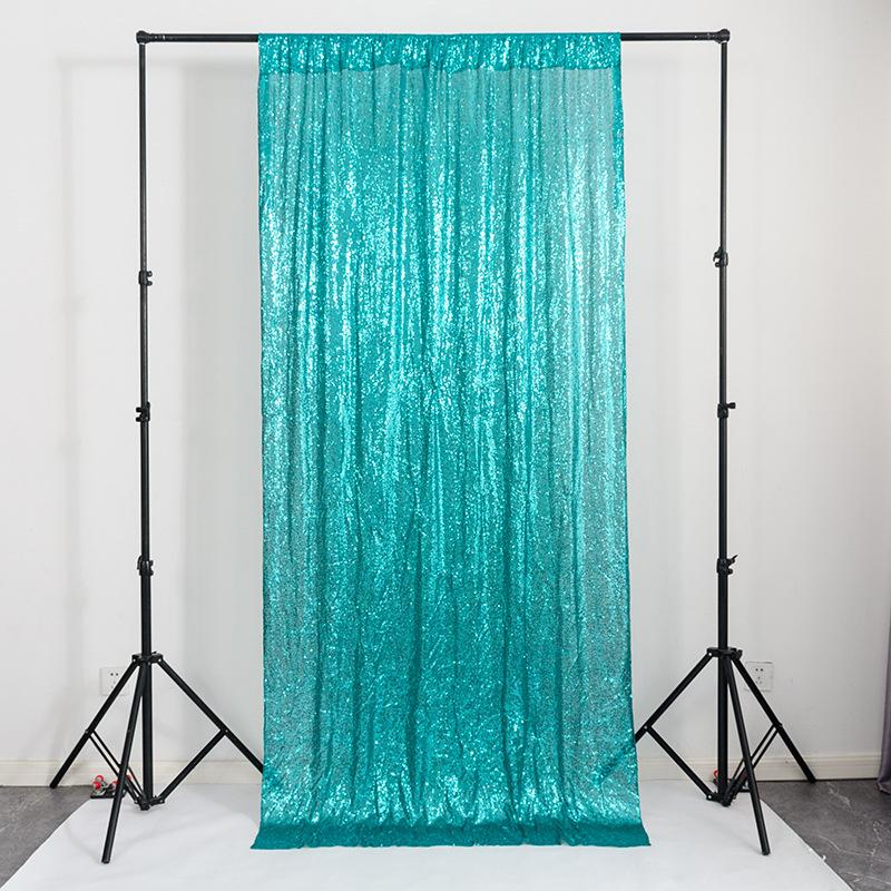 1PCS Sequin Backdrop,Glitter Background Curtains Shimmer Photography for Party Wedding Birthday Christmas Baby Shower Back Drop Decor